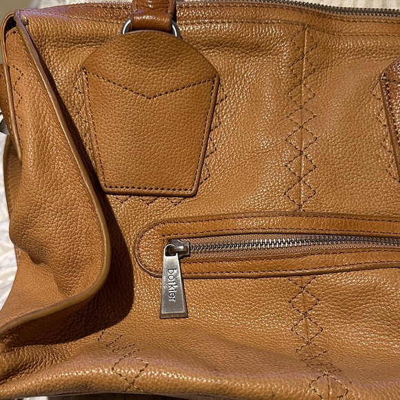 Botkier Caramel Leather Tote - Picture 1 of 6